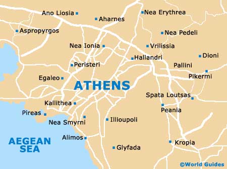 Small Athens Map