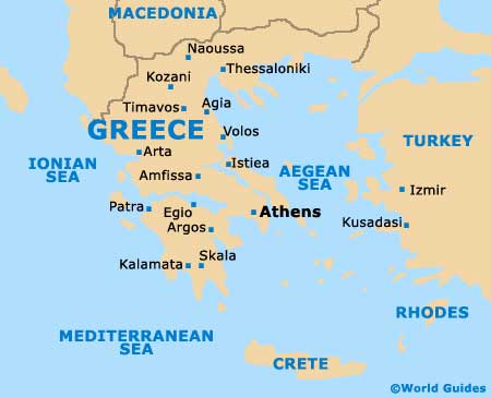 map of thessaloniki