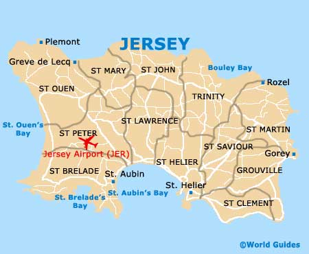 Orientation and Maps for JER Jersey Airport