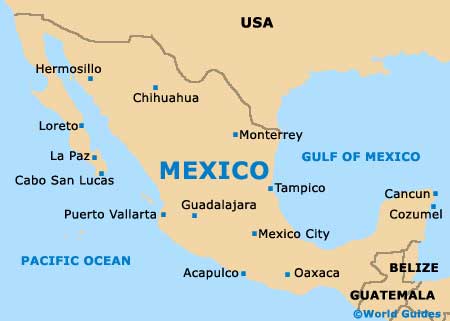 international airports in mexico map Map Of Mexico City Benito Juarez Airport Mex Orientation And international airports in mexico map