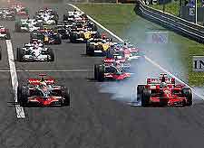 Photo showing Monte Carlo's famous Grand Prix