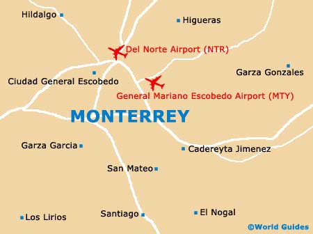 Small Monterrey Map
