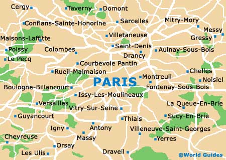 Street Map Paris